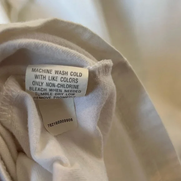 XG Extreme Quality White Stripe Tee Early 2000s Skate Surf Style Size M - Picture 12 of 14